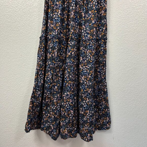 Old Navy Sleeveless Smocked Empire Waist Maxi Dress Ditsy Floral - Picture 4 of 7